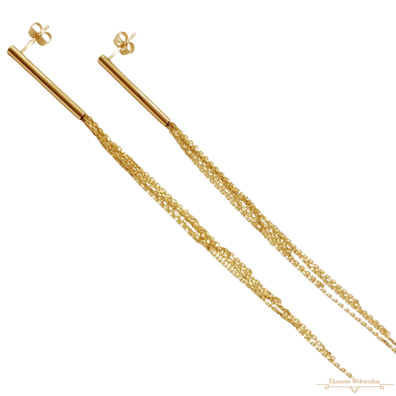 Arany Lógós Fülbevaló AC 84224