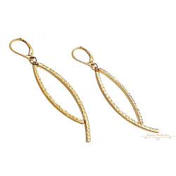 Arany Lógós Fülbevaló AU 85437