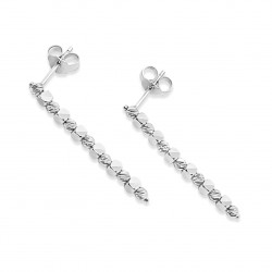 Fehérarany Lógós Fülbevaló AU 90442 Fehérarany Lógós Fülbevaló AU 90442