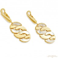 Arany Lógós Fülbevaló AU 86818 Arany Lógós Fülbevaló AU 86818