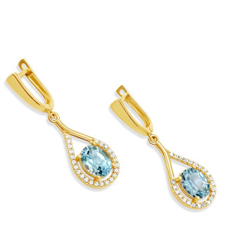 Arany Lógós Fülbevaló AU 88366