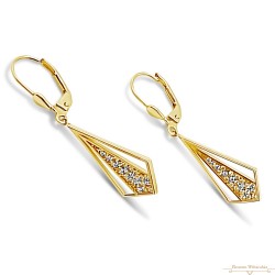 Arany Lógós Fülbevaló AU 87489