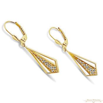 Arany Lógós Fülbevaló AU 87489