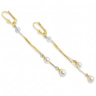 Arany Tenyésztett Gyöngyös Fülbevaló AU 89583