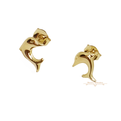 Arany Delfin Stekkeres Fülbevaló AU 84913
