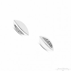 Fehérarany Stekkeres Fülbevaló AU 30528