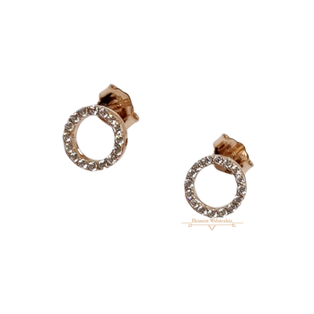 Rozé Arany Stekkeres Fülbevaló AU 78219