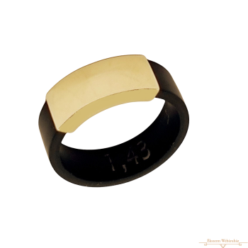 Arany Kaucsuk (méret:61) Gyűrű AU 86167