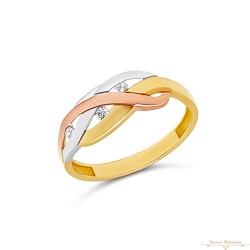 Arany Gyűrű (méret:55) AU 86143