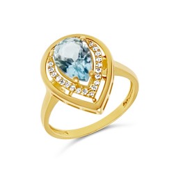 Arany Gyűrű (méret:57) AU 88340