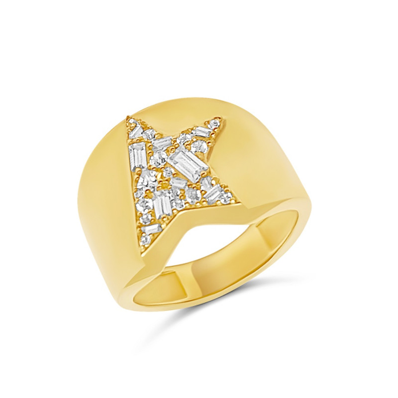 Arany Gyűrű (méret:54) AU 89342