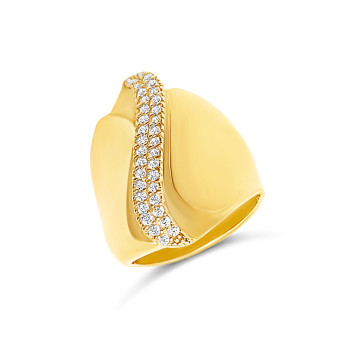 Arany Gyűrű (méret:57) AU 81406