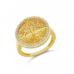 Arany Gyűrű (méret:53) AU 90244