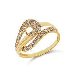 Arany Gyűrű (méret:67) AU 78798