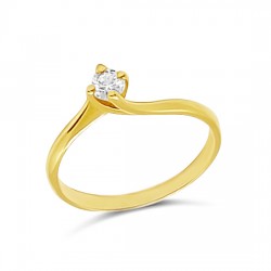 Arany Brill Köves Gyűrű (méret:51) AU 66423 Arany Brill Köves Gyűrű (méret:51) AU 66423