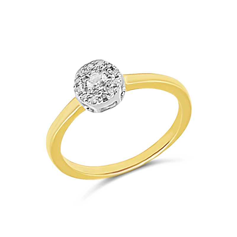 Brill Köves Gyűrű (méret:54) RJ 83094