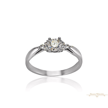 Fehérarany Gyűrű (méret:50) AU 47877