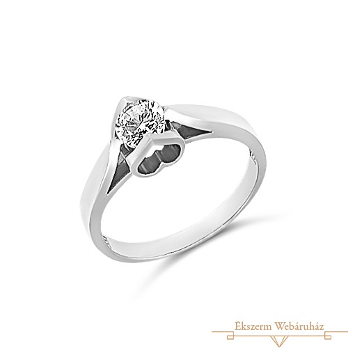 Fehérarany Gyűrű (méret:56) SA 73333