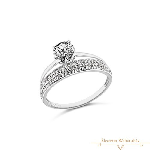 Fehérarany Gyűrű (méret:62) SG 75806