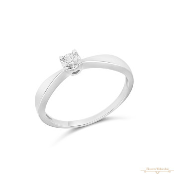 Fehérarany Gyűrű (méret:54) AU 88077