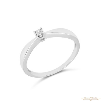 Fehérarany Gyűrű (méret:58) AU 88079