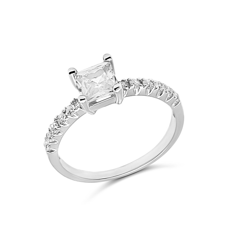 Fehérarany Gyűrű (méret:51) RA 85540