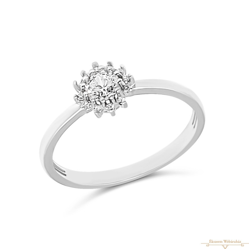 Fehérarany Gyűrű (méret:57) RA 85542