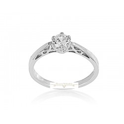 Fehérarany Gyűrű (méret:50) AU 76729