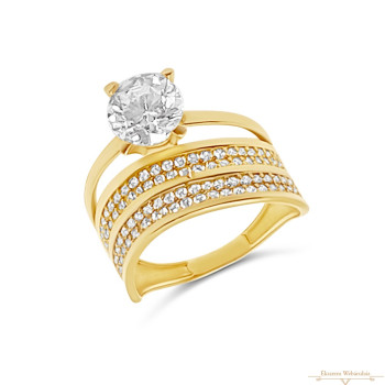 Arany Gyűrű (méret:56) AU 60769