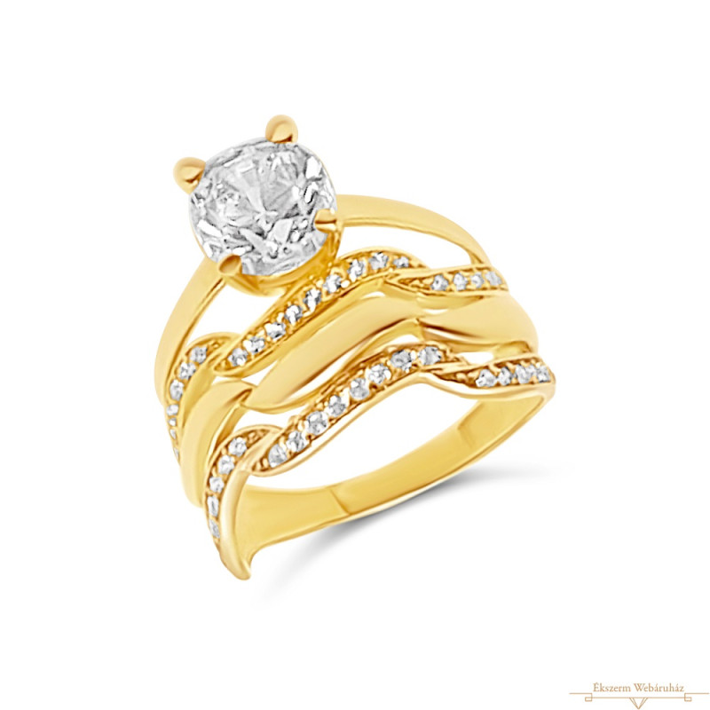 Arany Gyűrű (méret:53) GO 74148