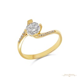 Arany Gyűrű (méret:57) AU 86043