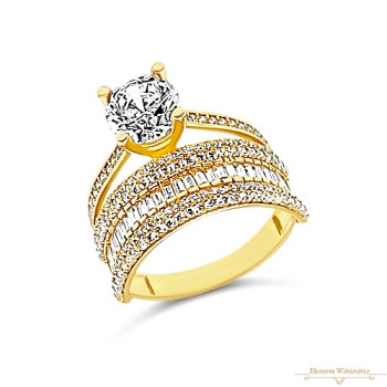 Arany Gyűrű (méret:57) AU 75786