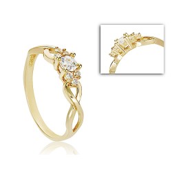 Arany Gyűrű (méret:51) AU 73627