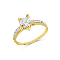 Arany Gyűrű (méret:58) AU 88257