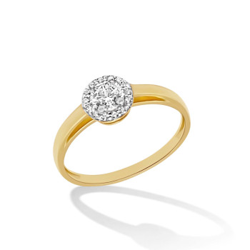 Arany Gyűrű (méret:51) AU 89231