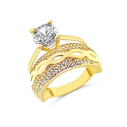 Arany Gyűrű (méret:54) AU 75796