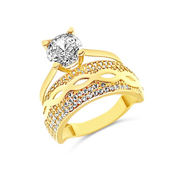 Arany Gyűrű (méret:54) AU 75796