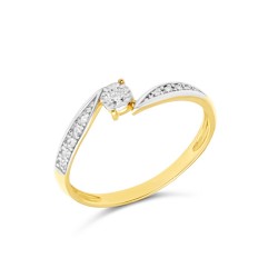 Arany Brill Köves Gyűrű (méret:55) AU 88828 Arany Brill Köves Gyűrű (méret:55) AU 88828