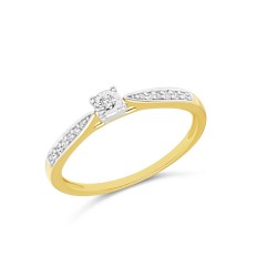 Arany Brill Köves Gyűrű (méret:52) AU 88814 Arany Brill Köves Gyűrű (méret:52) AU 88814