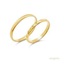 Arany Karikagyűrű AU ROGY553 Arany Karikagyűrű AU ROGY553