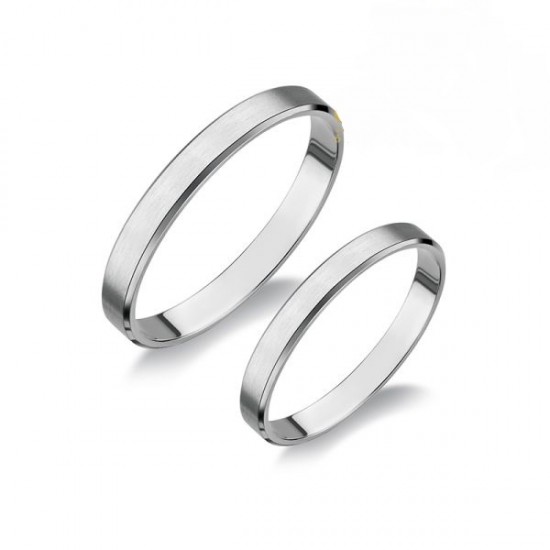 Fehérarany Karikagyűrű AU ROH303F