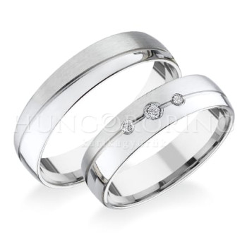 Fehérarany Karikagyűrű AU RO522F