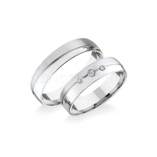 Fehérarany Karikagyűrű AU RO522F