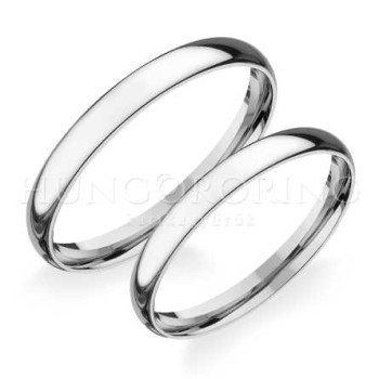 Fehérarany Karikagyűrű AU ROC25F