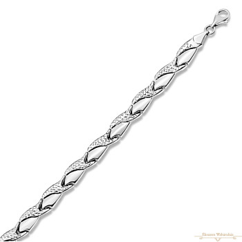 Fehérarany Karlánc (méret:19) AU 88168