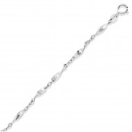 Fehérarany Karlánc (méret:19,5) AU 90437