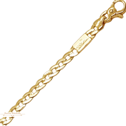 Arany Tömör Karlánc (méret:21) AU 84749