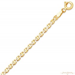 Arany Tömör Karlánc (méret:19,5) AU 86184