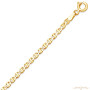Arany Tömör Karlánc (méret:19,5) AU 86184