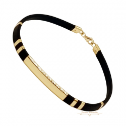 Arany Kaucsuk (méret:18) Karkötő AU 87988